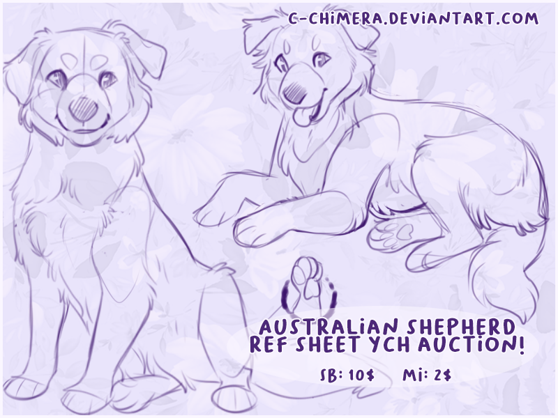 YCH F: German Shepherd Ref Sheet by c-Chimera on DeviantArt