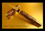 Steampunk Fountain Pen 1 by Absynthe Design by azazel-is-burning