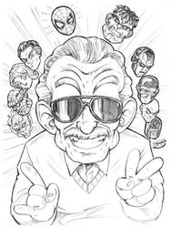 RIP Master Lee by CdubbArt