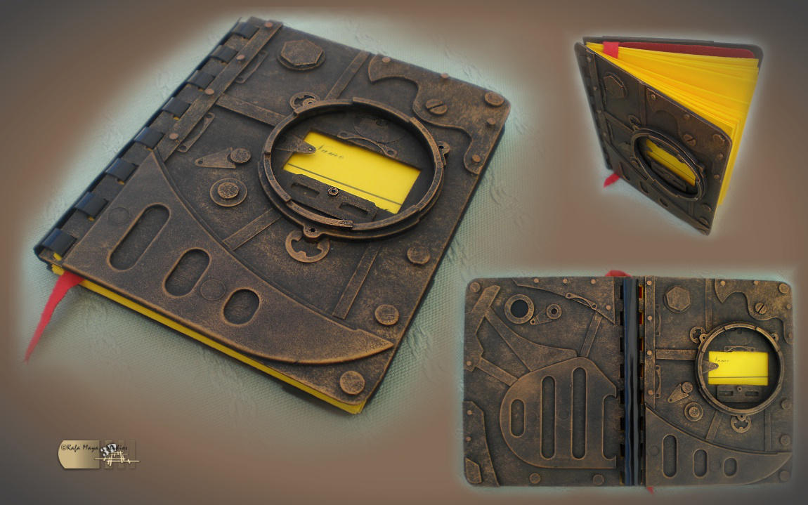 Steampunk Notebook by Diarment