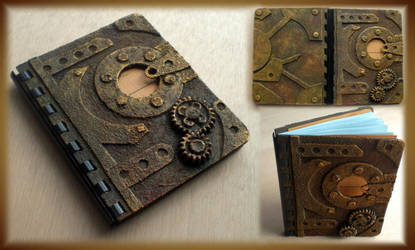 Steampunk Notebook II by Diarment