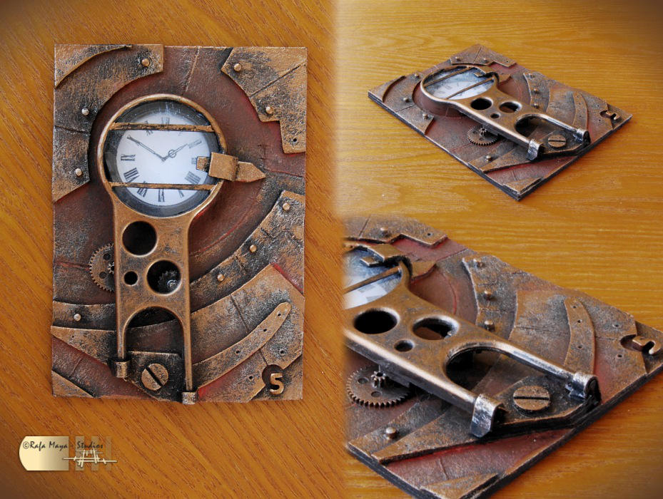 Steampunk ACEO V by Diarment