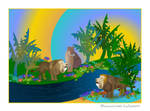 Lions Bellowing by desmo100