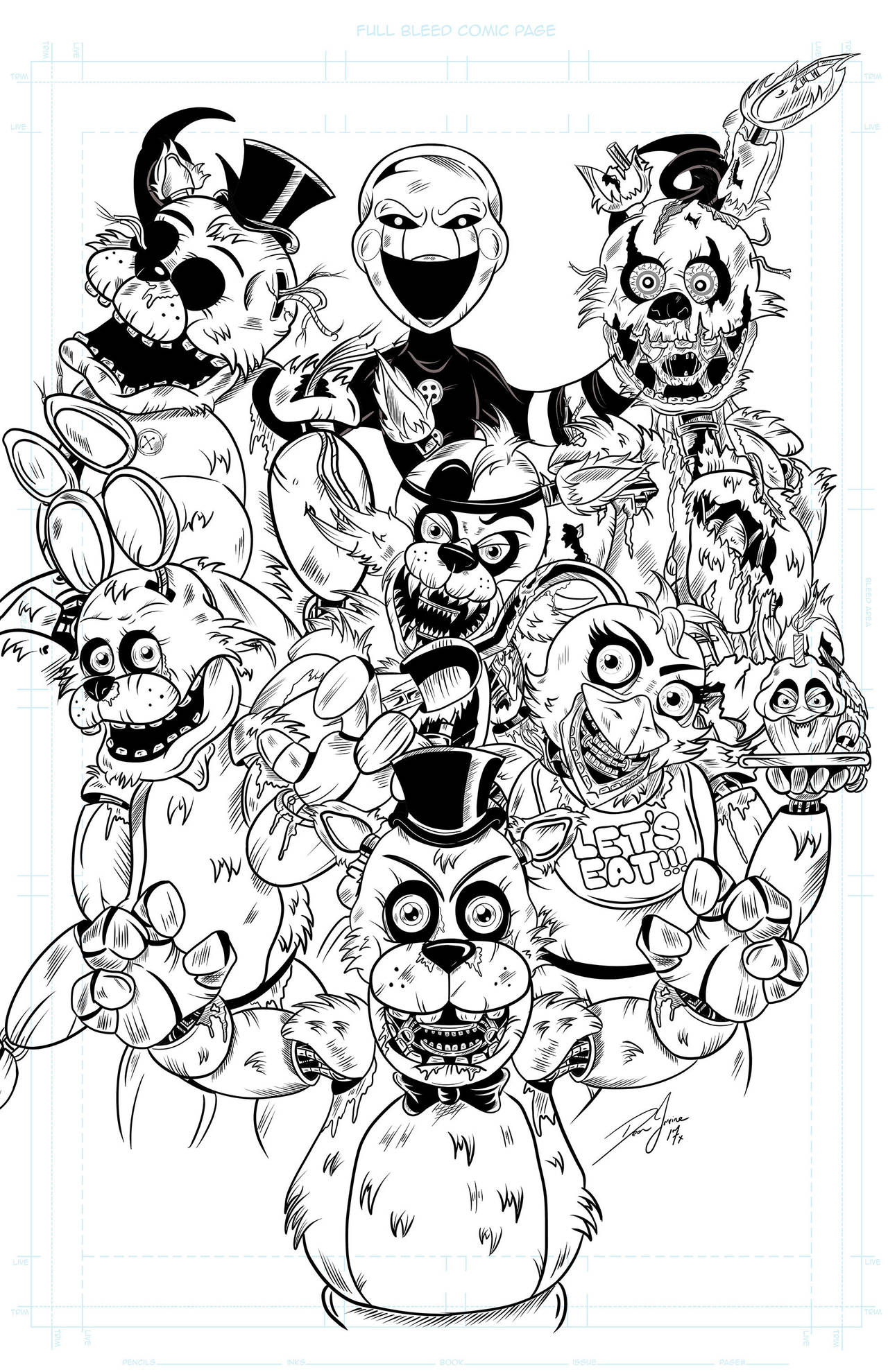 Five Nights at Freddy's by Dean-Irvine