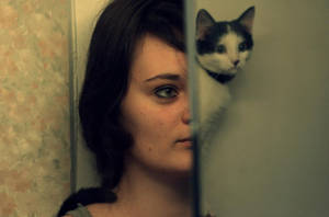 claire and moon. by moumine