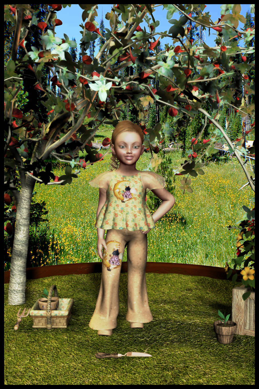 Spring Gardener by Arialgr