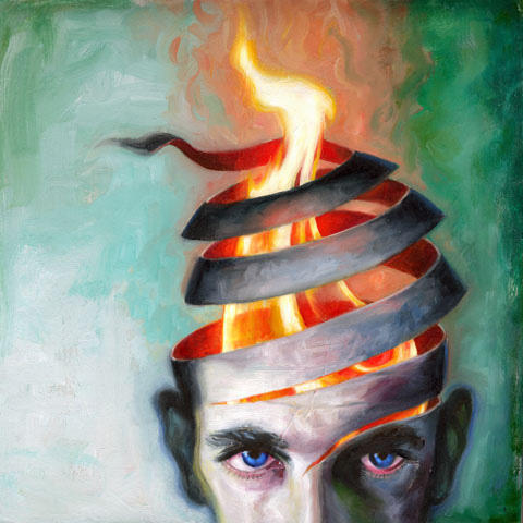 Unraveling Fire II boy by carts