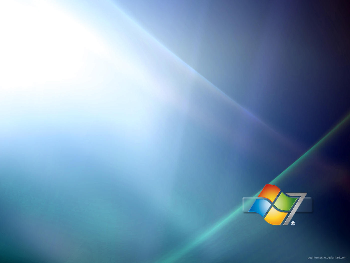 Windows 7 Wallpaper by QuantumEcho