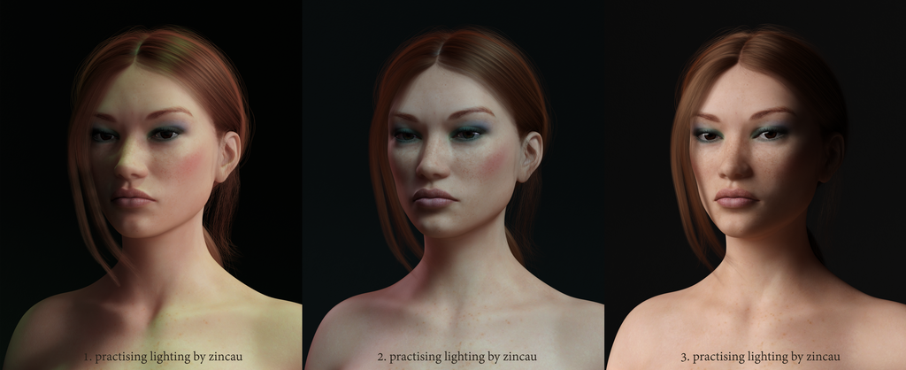 Practising Lighting 1 by Zincau