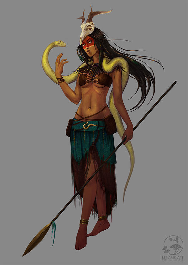 Commission: Fern by LenamoArt
