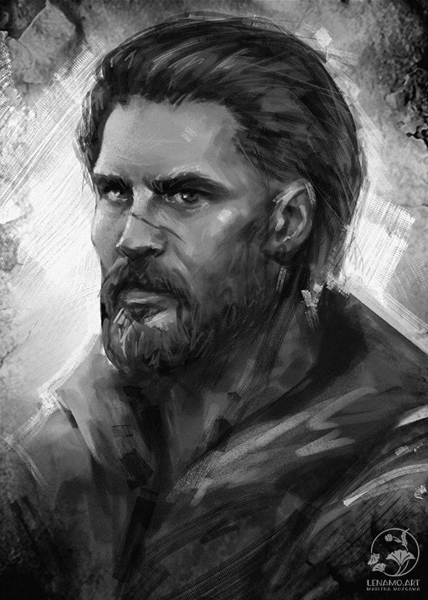 Commission Sketch: Divri Spivak by LenamoArt