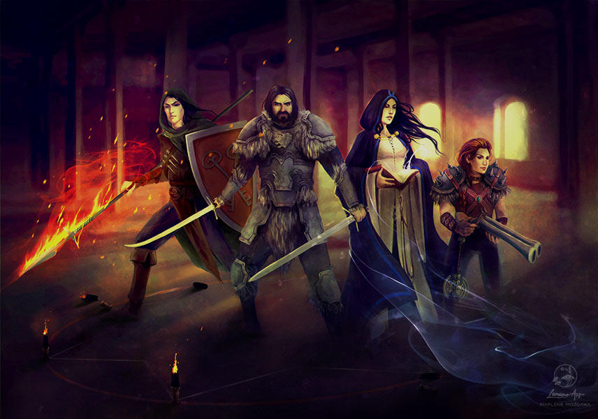 Commission: WHRP Group by LenamoArt