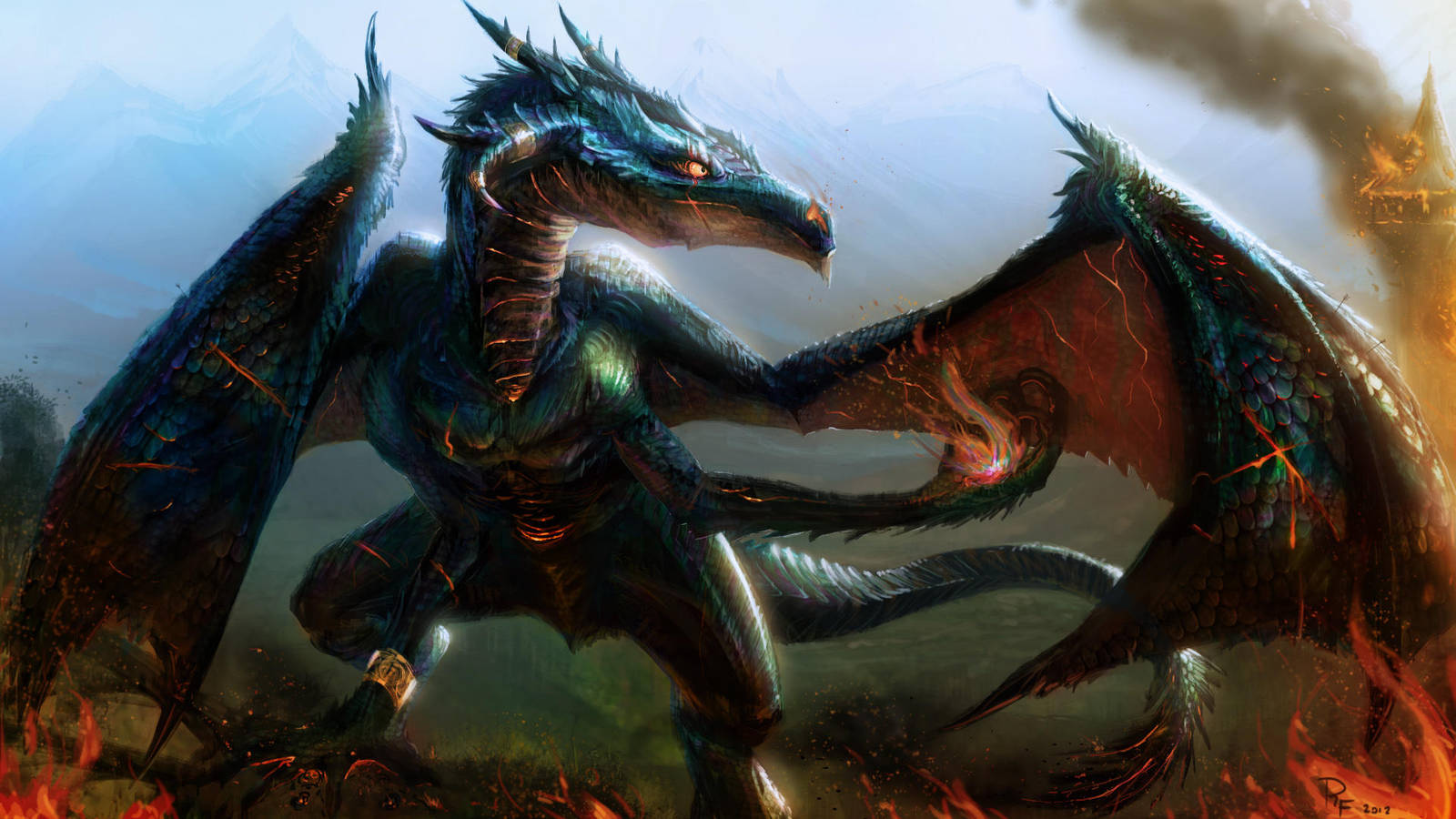 Ortosis Fire Dragon by 1Rich1