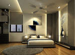 Semi-D Bedroom - view 2 by red-brent