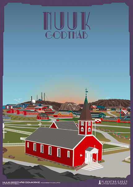 Nuuk-Domkirke by PlakatBrigaden