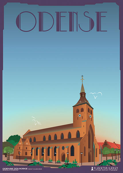 Odense-Domkirke by PlakatBrigaden