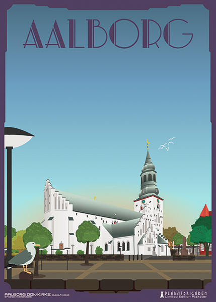 Aalborg-Domkirke by PlakatBrigaden