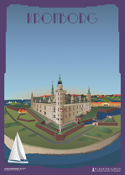 Kronborg Slot by PlakatBrigaden