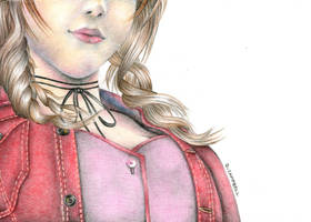 Aerith by diana-scribbles