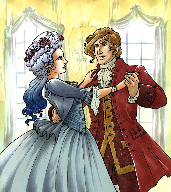 Art trade - Vera and Alex by TheBrassGlass Art trade - Vera and Alex by TheBrassGlass