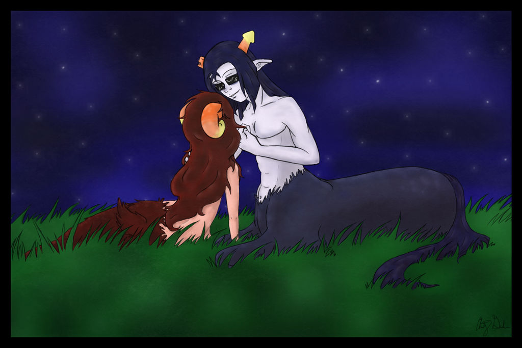 Aradia And Equius by darkkairi777