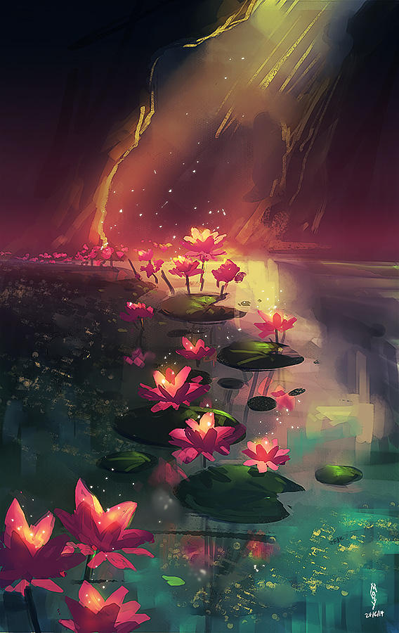 Lily grove by Noxmoony