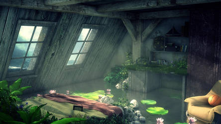 Forest in the Attic by hoangphamvfx