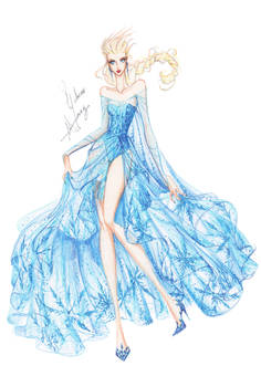 Collection Chiffon Elsa by frozen-winter-prince