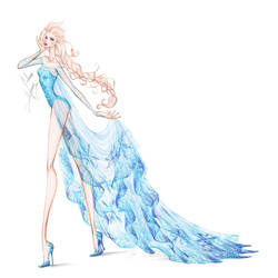 Collection Chiffon Elsa 2 by frozen-winter-prince