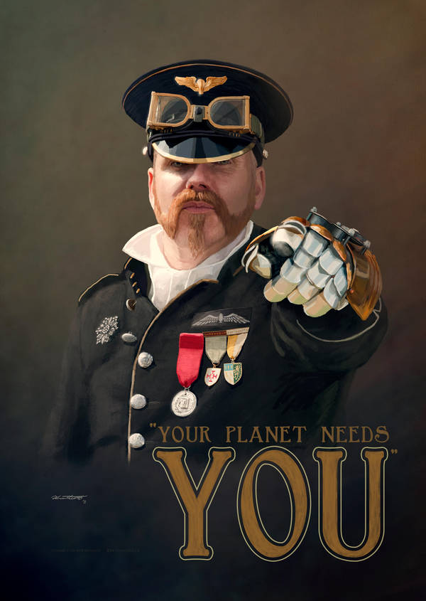 Your Planet Needs YOU by Smaggers