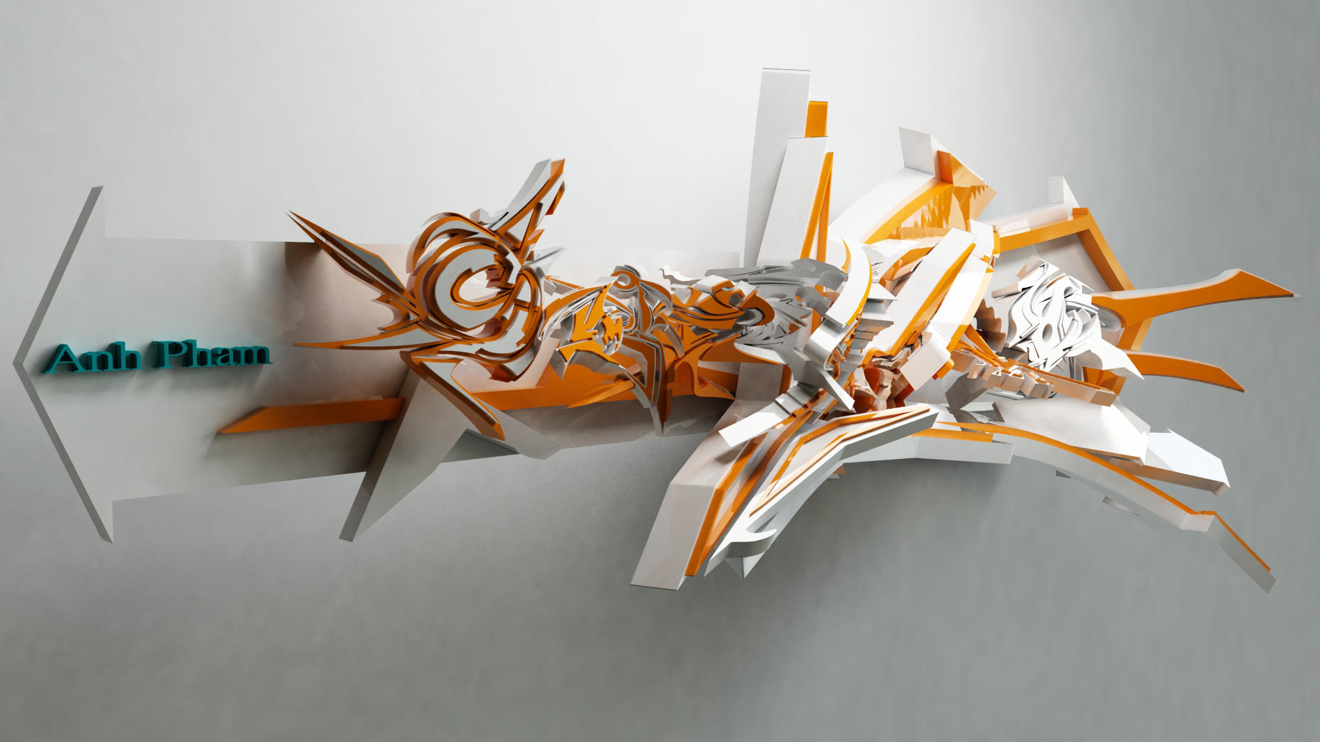 3d graffiti Saint graffiti by anhpham88 on DeviantArt