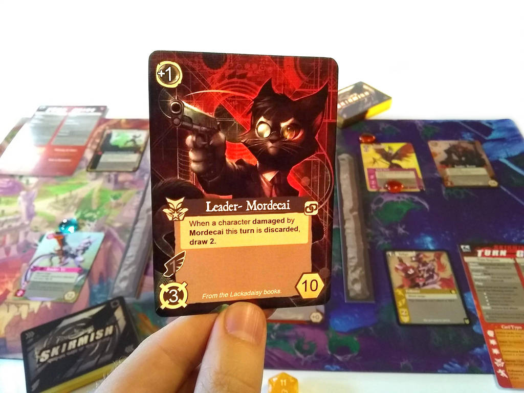 Lackadaisy Skirmish Card by Dreamkeepers