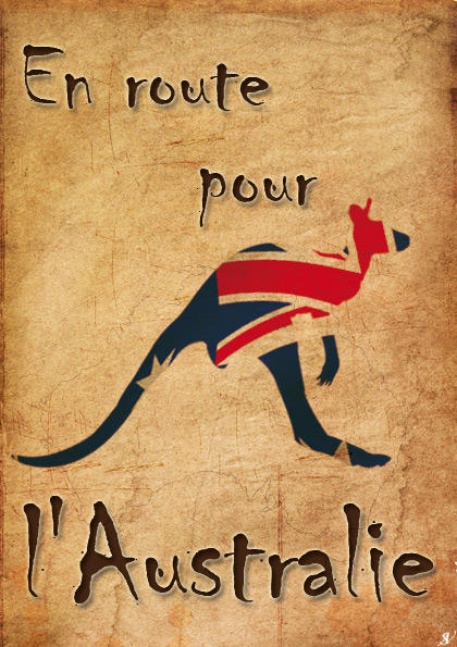 En Route Pour l'Australie I by VeranMovil