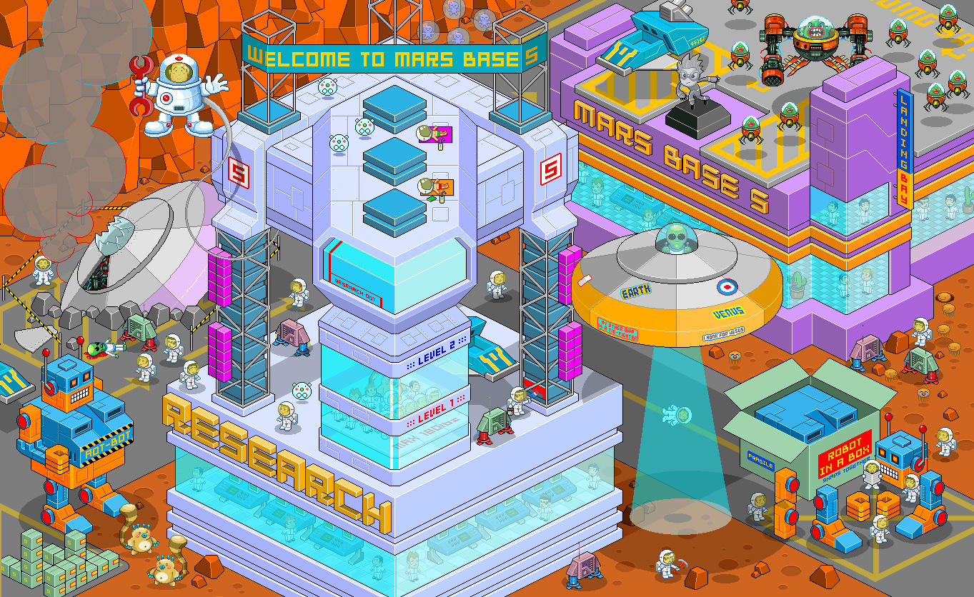 Mars Base 5 Full Version by gunstar-red