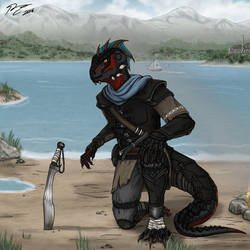 The Elder Scrolls: Caught in a Snag by Guyver89
