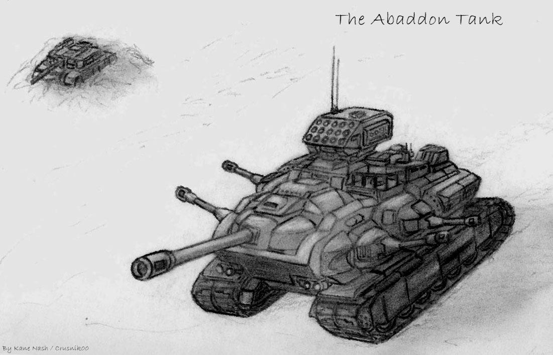 The Abaddon Mobile Fortress by KaneNash