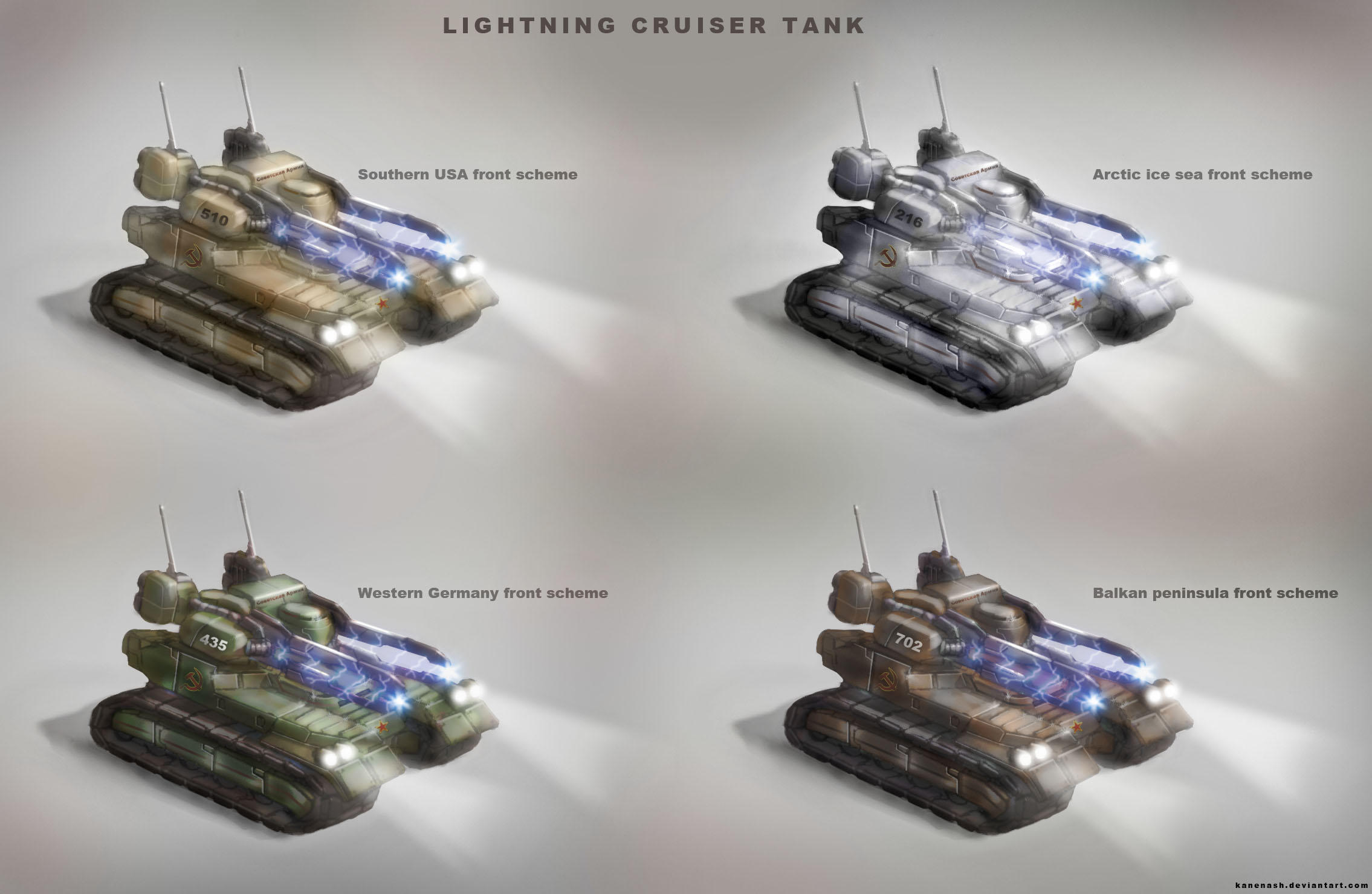 Lightning Cruiser Tank by KaneNash