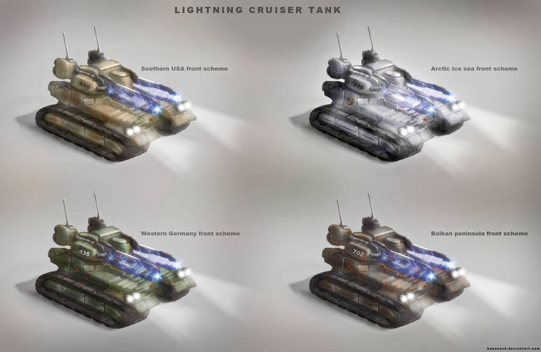 Lightning Cruiser Tank by KaneNash