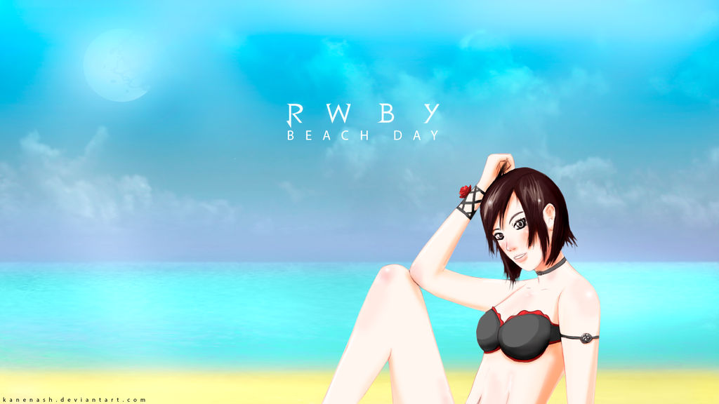 RWBY - Beach Day by KaneNash