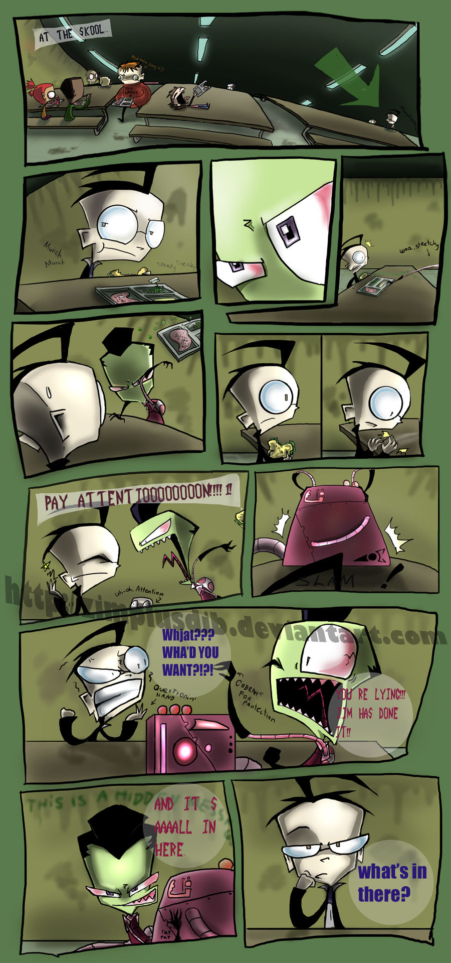 Alienated b-day pg 2 by ZimPLUSDib