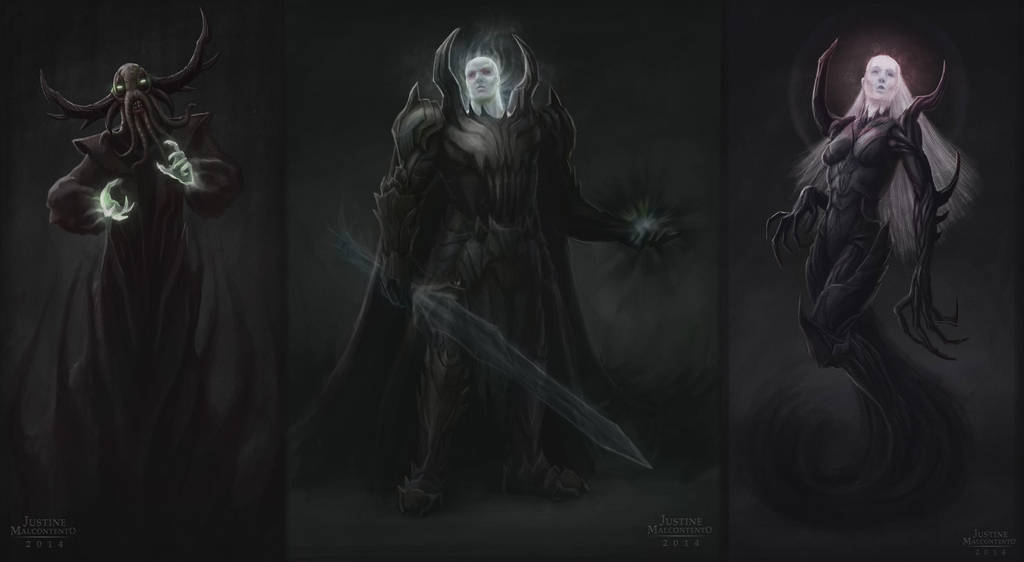 Spectre Concepts 1-3 by Jujusaurus