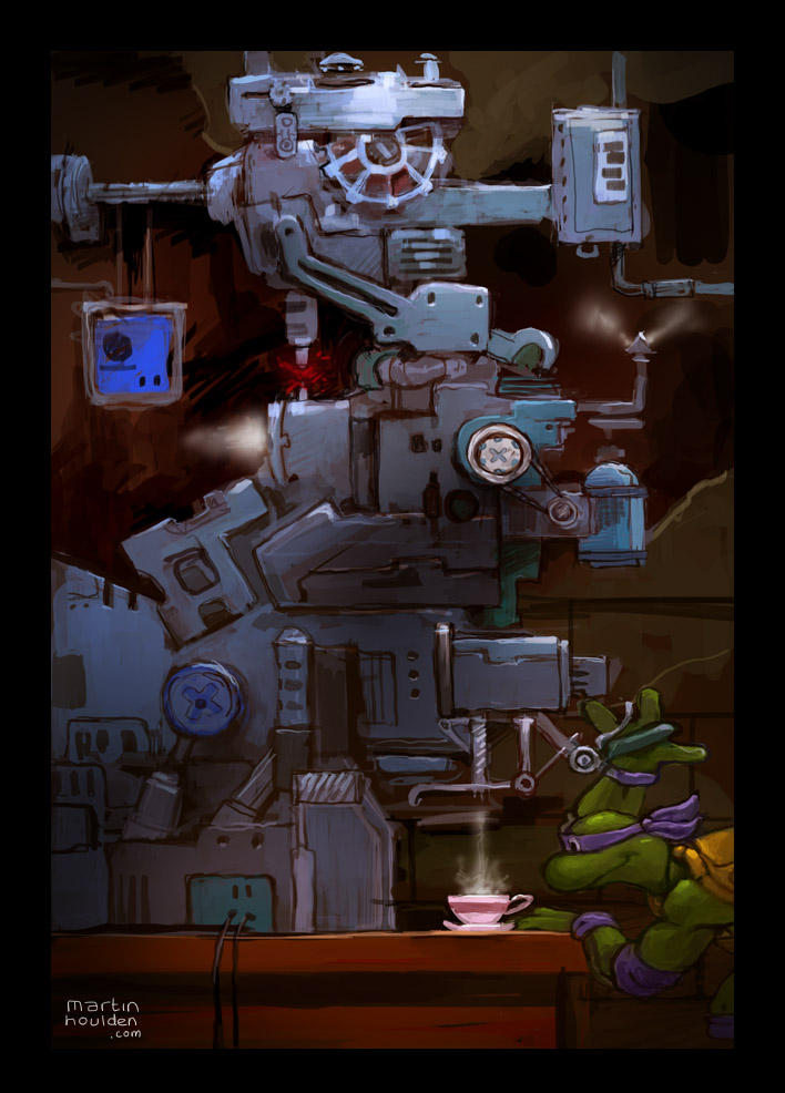 Donatello Does Machines by martinhoulden