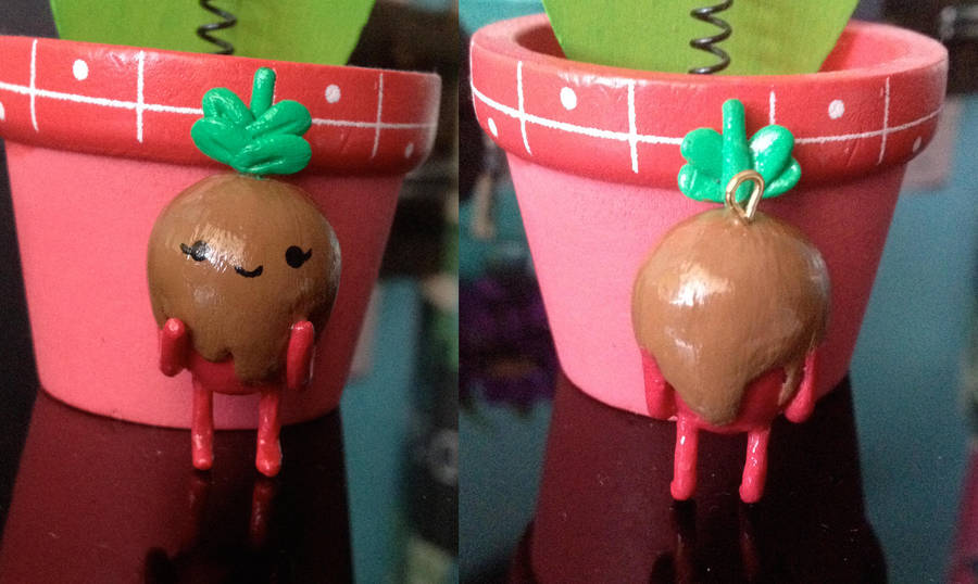 Adventure Time Chocoberry Charm by lPandaBearl on DeviantArt