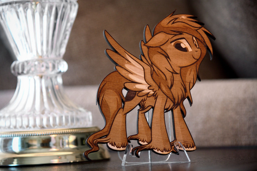 'Teen Zanon' by Pepooni - Final Laser Cut by Earth-Pony