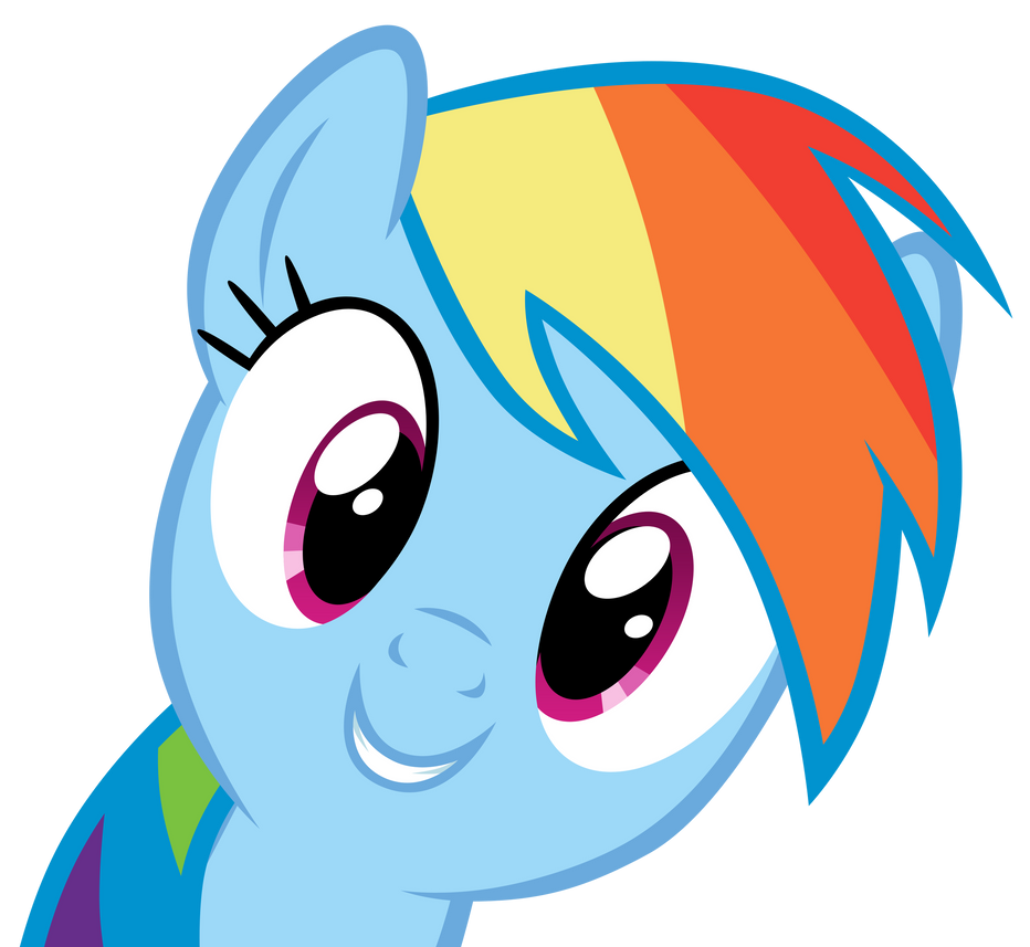 Rainbow Dash - Oh Hai There! by MrLolcats17