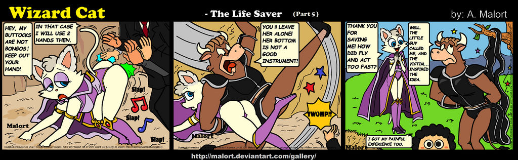 Wizardcat Lifesaver5 By Malortcomics On Deviantart