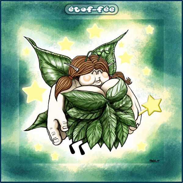 Fat Fairy with a background by Manu-2005