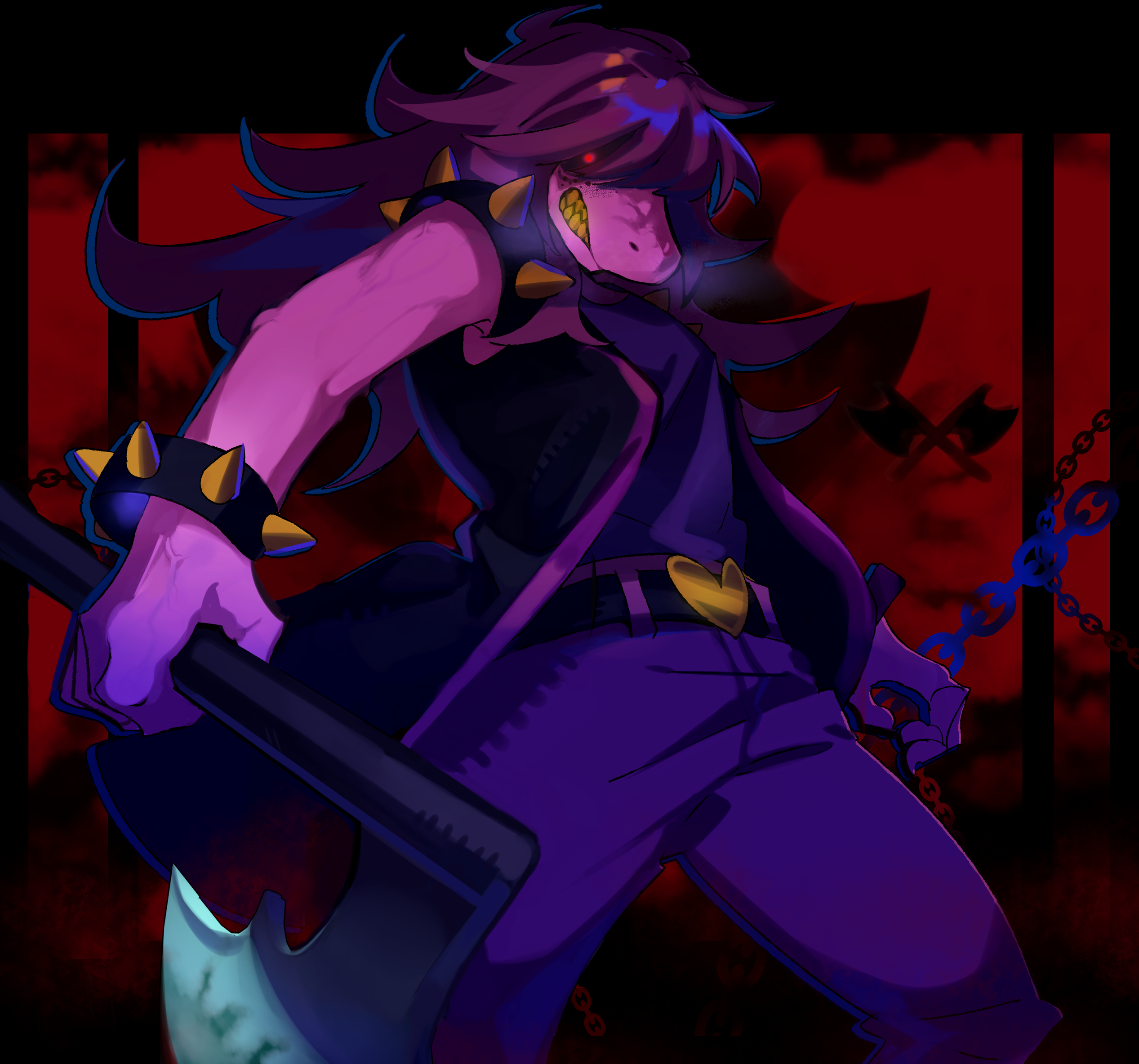Susan From Delta Rune Susie by drag0nia : Deltarune