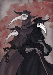 Plague Trio by IrenHorrors