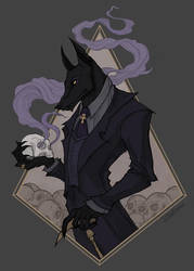Anubis by IrenHorrors